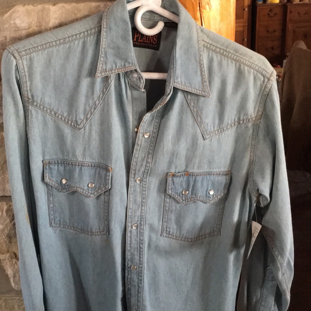 Denim shirt